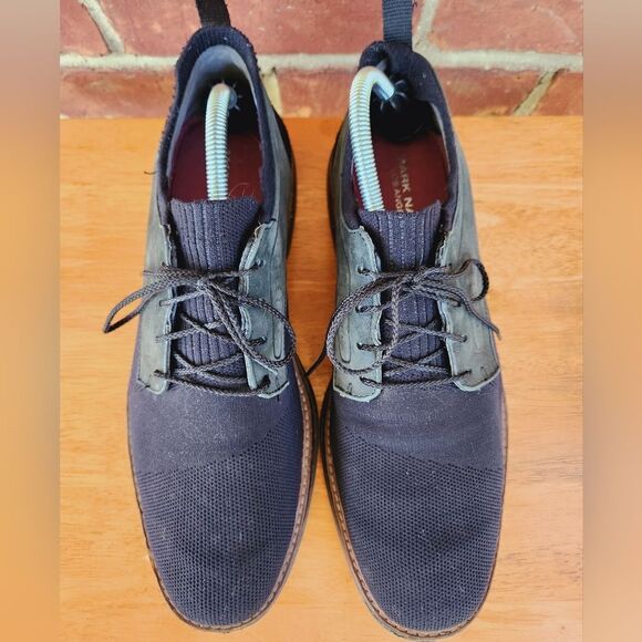 Mark Nason oxfords men's size 10 Black - Picture 2 of 9